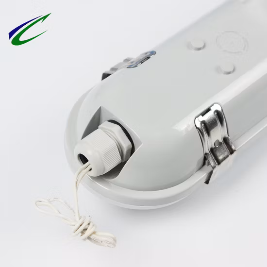 LED Waterproof 2700-6500K 3 Hours Emergency Light Vapor Tight Light Waterproof Lighting Fixtures