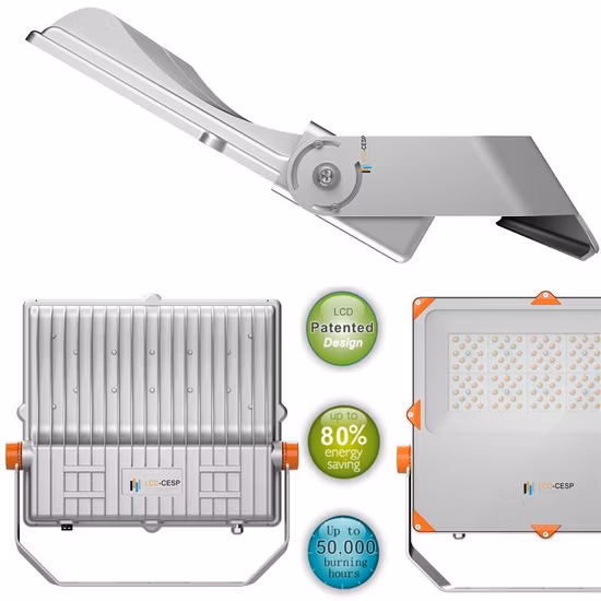 Super Bright Luxeon /Osram LED 50watt LED Flood Lights Outdoor IP66 Weatherproof Cool White 6500K 100-240V 50/60Hz PLC Dimmer 150lm/W Floodlight
